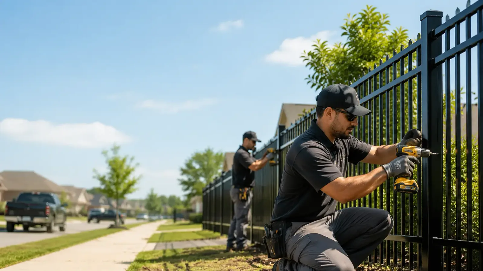 Metal Fence Installation in Fairburn, GA